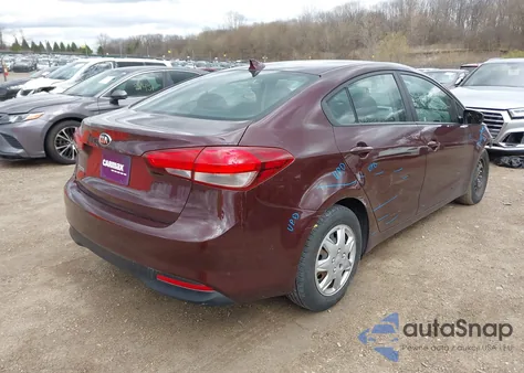 2018 Kia Forte Lx from USA, damaged, VIN 3KPFK4A76JE206522
